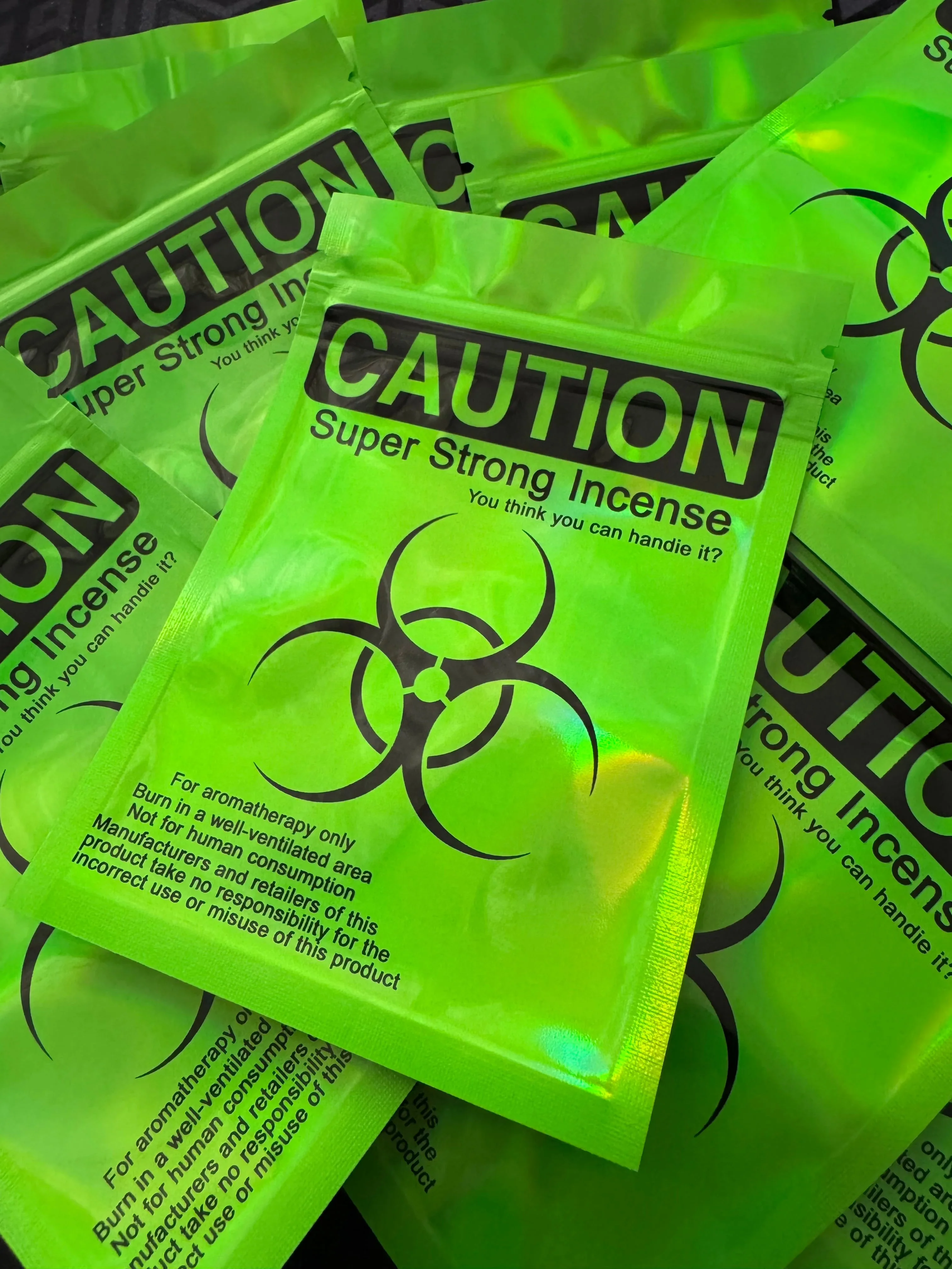 Caution Super Strong Incense